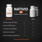 Luteína 36 mg | NATIVIO Suplemento Ocular